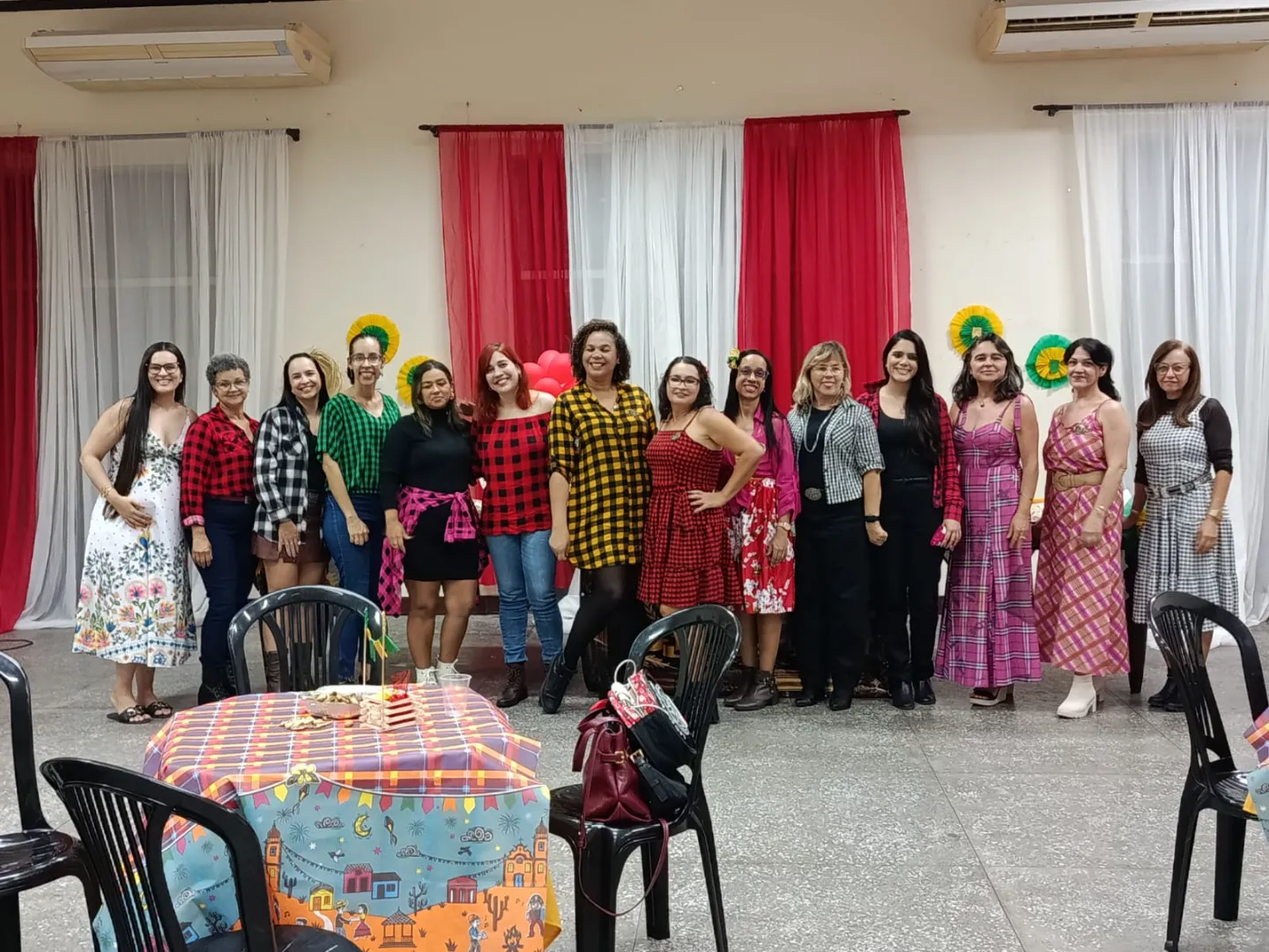 Sociedade Feminina União dos Templários realiza Arraiá Junino em celebração ao encerramento do primeiro semestre