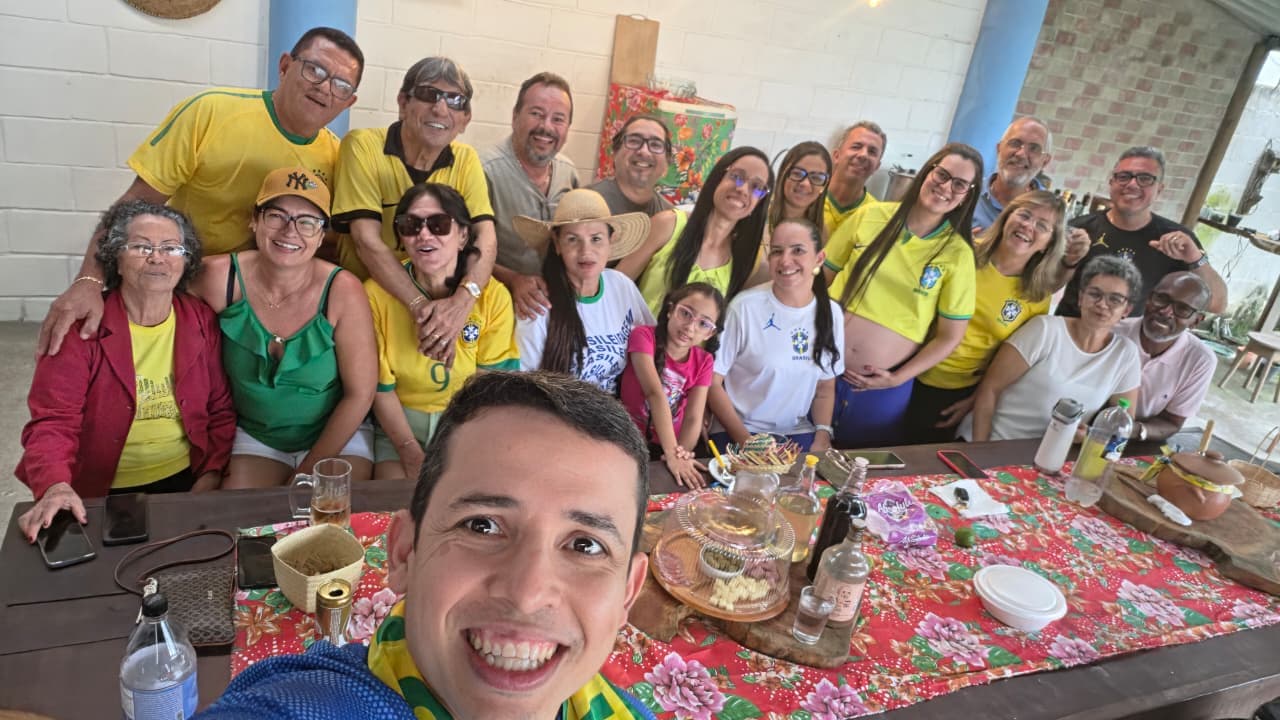 Tarde de confraternização, futebol e muita emoção!